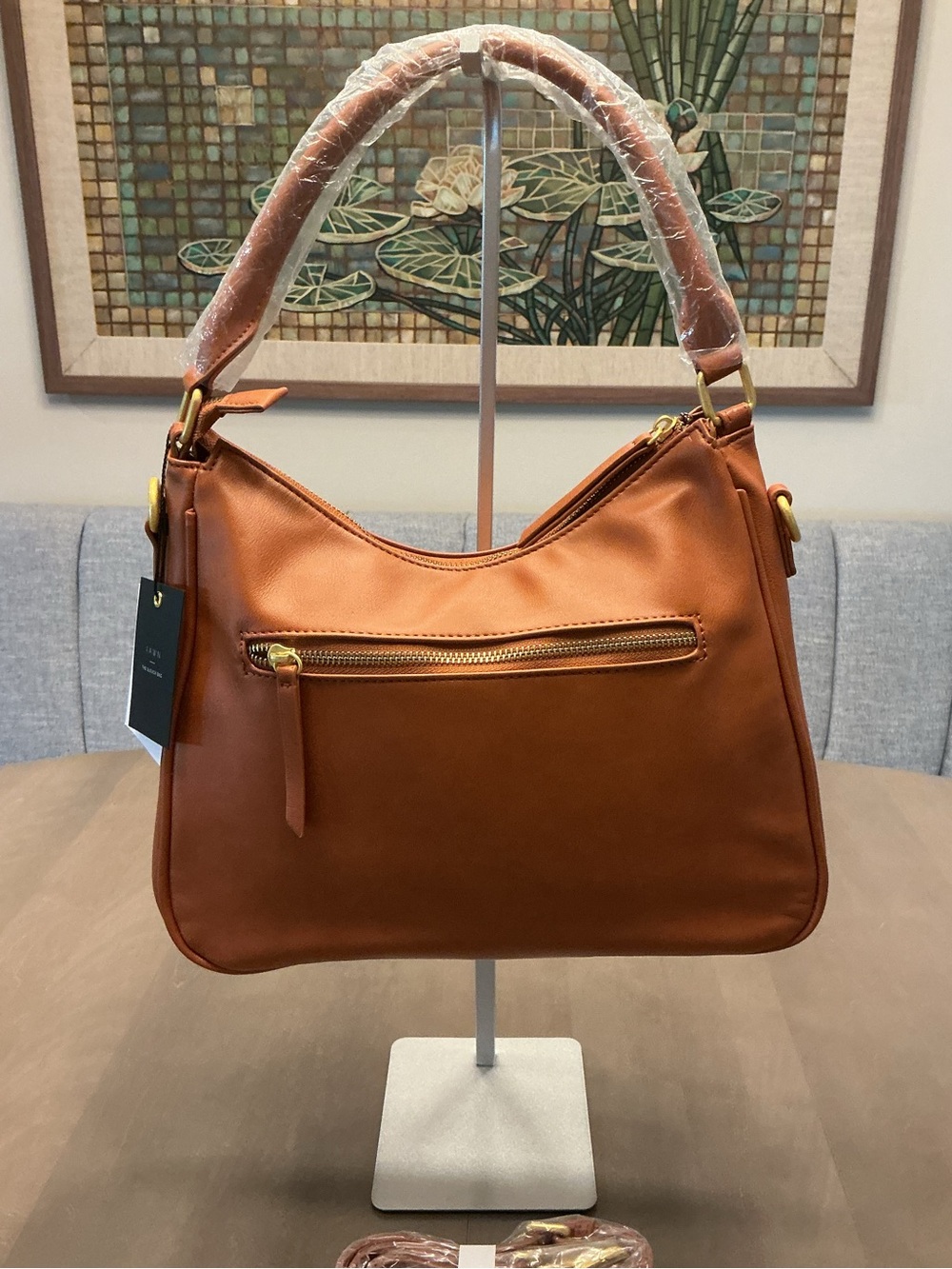FAWN Women's Crossbody/Shoulder Bag The Slouch Bag Brown Matte w/Dust Bag NWT